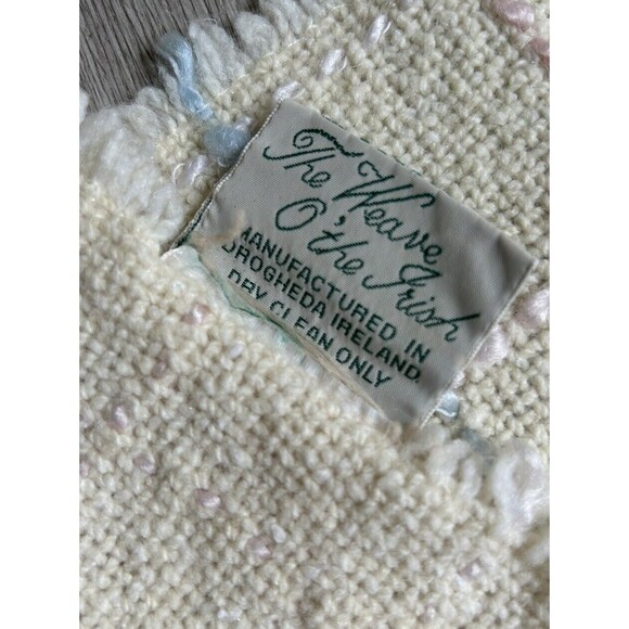 VTG Irish Wool Placemats Set of 2 Weave O'The Irish Farmhouse Country Cottage - Picture 6 of 7